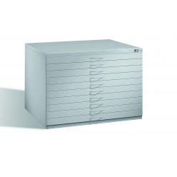 Armoire de classement à plat 10 tiroirs