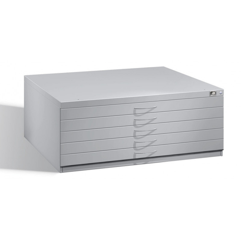 Armoire De Classement à 4 Tiroirs Verrouillables En Alliage D'aluminium