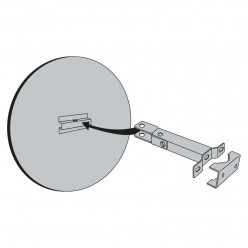 Miroir Inox anti-givre et anti-buée