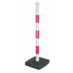 Poteau PVC de signalisation sur socle 4 kg à lester