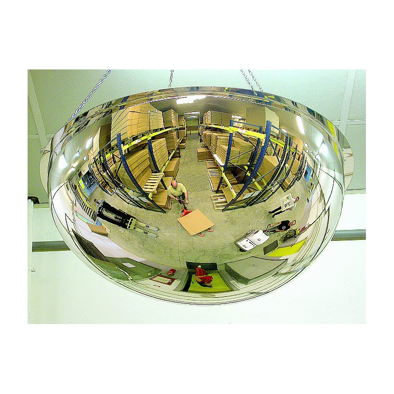 Miroir demi-sphère