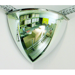 Miroirs en forme de huitième de sphère