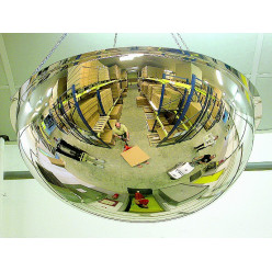 Miroir en forme de demie-sphère