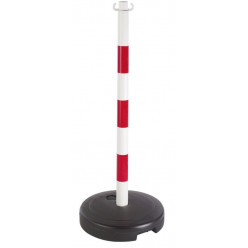 Poteau PVC sur socle 9 kg à lester